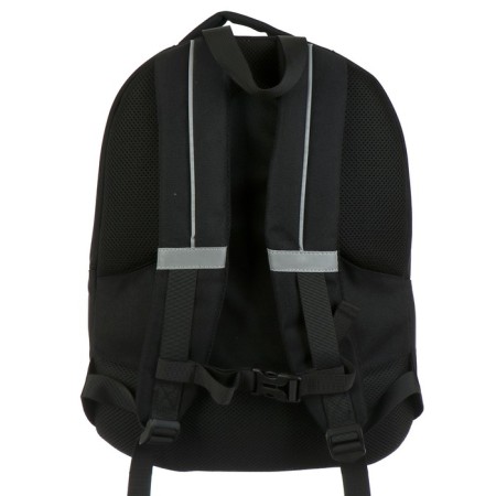 School backpack Bruno VisConti, 42 x 31 x 14 cm, ergonomic back, Panda-5