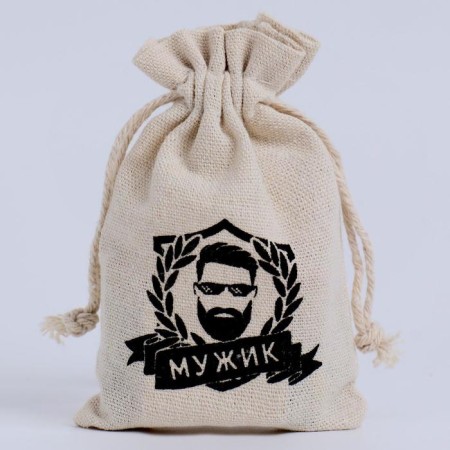 Bag for a man "Man", 12 x 8 cm