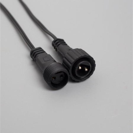 Girlyand "Clip-Light" 5 threads of 20 m, IP44, UMS, dark thread, 665 LED, glow warm white, 24 V-6
