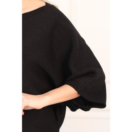 Female jumper, size 48, black color-4