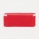 Cosmetic bag with lightning, red color