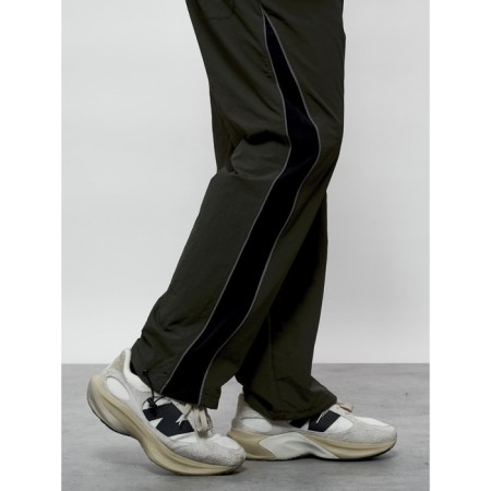 Male tracksuit, size 50, khaki color-9