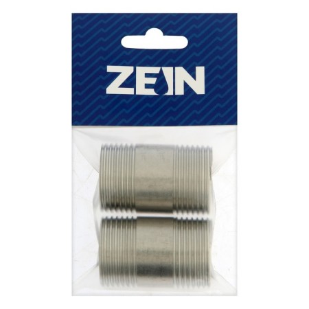 Zein barrel, 1 ", length 50 mm, external thread, stainless steel, packing 2 pcs.-2