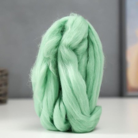 Fasting wool 100% half -toned wool 50 g (107 menthols)