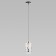 Suspended lamp Eurosvet miguel 5000/1, E27, 1x60W, 120x120 mm, chromium color