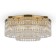 Ceiling Lamp MayToni Dia005CL-10G, 10HE14, 60W, 60x60x25 cm, color gold