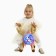 New Year's Baby backpack "Magic Snake", plush, purple color, for the New Year