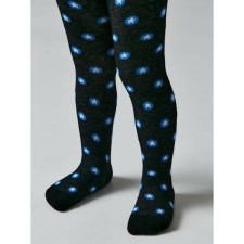 Pantyhose children's cotton CONTE KIDS TIP-Top, height 62-74 cm, black color