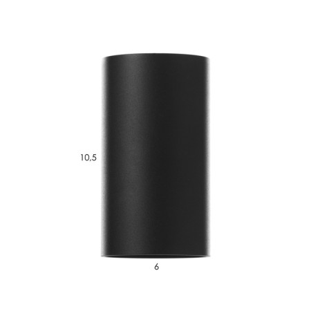 Binel lamp GU10 Black 6x6x11 cm-3