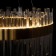 Chalice chandelier, 46W Led, Color Gold