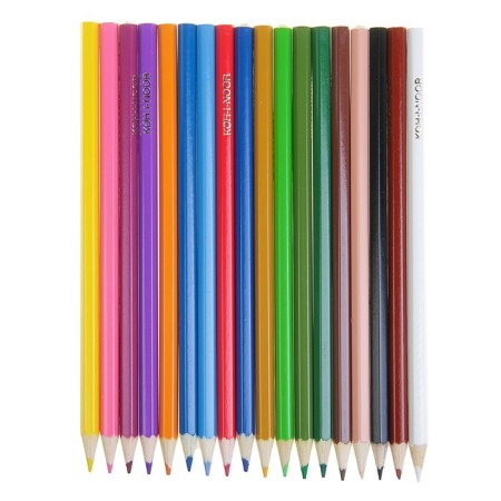 Карандаши 18 цветов Koh-I-Noor 3553, Птицы-1