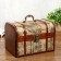 Casket Wood Elevated "Traveler Map" chest MIX 15x22x15.5 cm