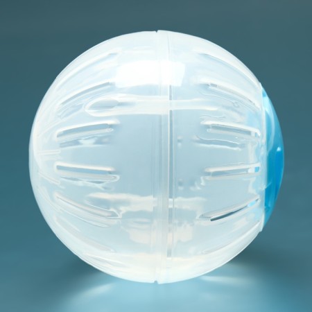 A ball for rodents, 10 cm, blue-4