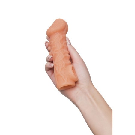 Kokos nozzle is realistic with additional stimulation, TPE, bodily, 15.6 cm, m-6