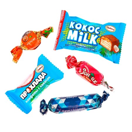New Year. New Year's set of sweets "Mishka", 260 g-3