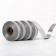 Tape "Tiffany" for decoration and gifts, silver, 2 cm x 50 m