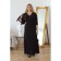 Female dress, size 58, black color, pink