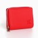 Women's wallet NK, 12x8 cm, red color