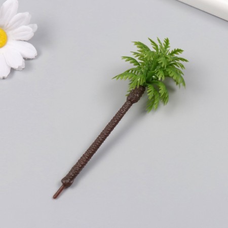 Artificial plant for creativity plastic "Palma" 11 cm-1