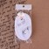 Capricon lace, 22 mm × 10 ± 1 m, white color