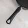 Steven Consul, 2.8 l, d = 24 cm, glass cover, plastic handle, anti -stick coating, black color