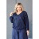 Female pulver, size 52, blue color