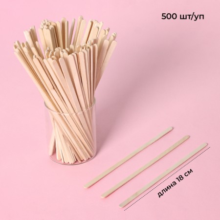 Ice cream sticks - Magistro stirrer, 18 cm, 500 pcs/units.