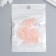 Glass beads 6/0 "cube. Translucent. Direct pink" 10 g