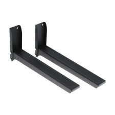 SL-01 bracket, for a microwave, fixed, up to 40 kg, 313 mm, metallic, black