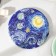 Hot Starry Night, 10 × 10 cm stand