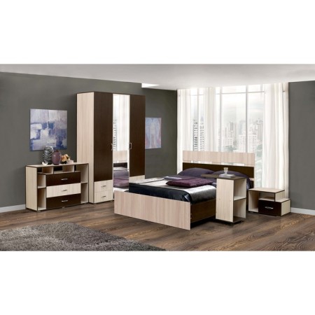 Bastee "Venice 10", 700x400x710 mm, color ash shimo light/wenge-1
