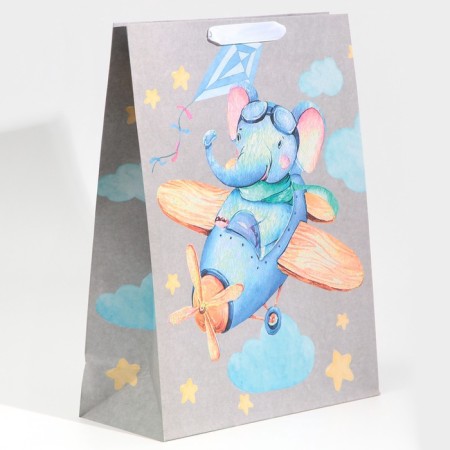 Package Gift Craft Vertical, Packaging, “Kids”, L 31 x 40 x 11.5 cm-2