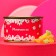 Monpensier "Pink", Caramel Lollice in a tin bank, 140 g
