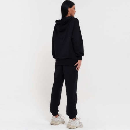 Women's costume (sweatshirt/pants), black color, size S (42)-2