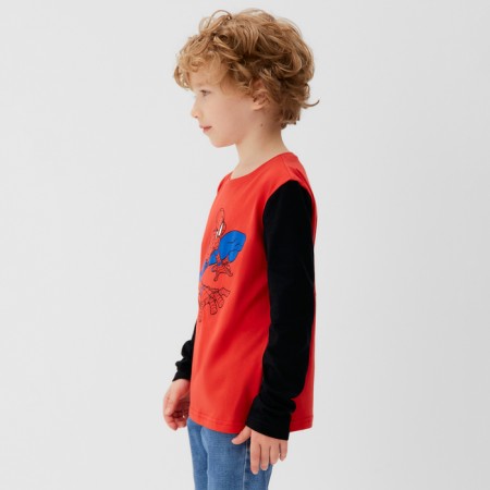 Jumper Children's Marvel "Spider Man", height 110-116 (32), red/black-2