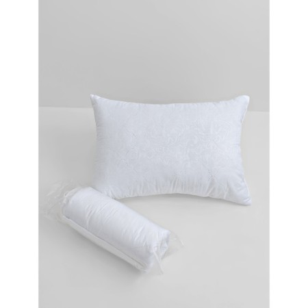 Pillow 70x70cm, white, Fayber, microfiber, 100% polyester-3