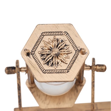 Oxford sand clock with an organizer for the office, souvenir, 15.5 x 6.8 x 13 cm-3