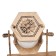 Oxford sand clock with an organizer for the office, souvenir, 15.5 x 6.8 x 13 cm