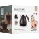 Electric kettle Galaxy Line GL 0343, stainless steel, 1.7 l, 2200 watts, brown