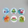 Stick Paper "I want at sea!" D = 2.5 cm 252 pcs in roll