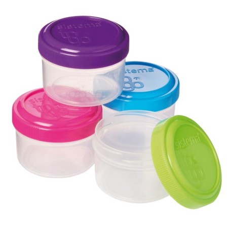 Sistema to-go refueling containers, 35 ml x 4 pcs., Mix color-1