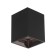 Lamp "Cube" LED 4000K 10W DIM220 Black Coffee 7.5x7.5x9.5cm