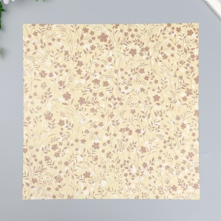 Scrapbooking paper 30x30 cm "Rustik", bilateral, 12 sheets, 12 designs, 180 g/m2-3