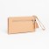 Women's wallet on lightning, with a pen, beige color