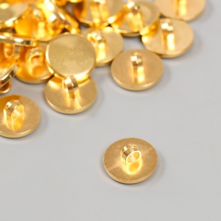 Buttons plastic on midnight "gold" 1.5 cm set 30 pcs-1