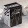 Ceramic mug "Organics", 400 ml, with a mirror cover, MIX drawing