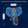 Figure wooden puzzle Timeless ElePhant, size 24x26 cm, 183 details