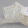 Decorative tape "sequins", 40 mm, 9 ± 0.5 m, beige color