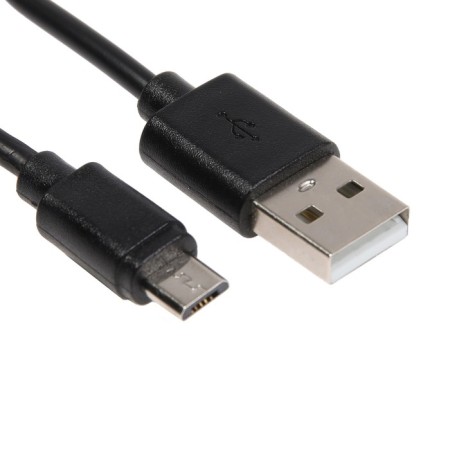 OXION cable, microUSB - USB, 1 m, black