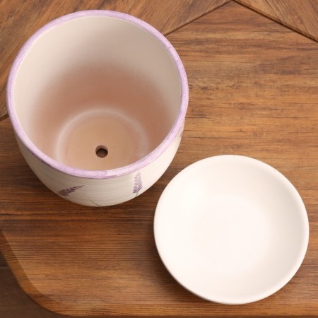 Flower Lavender Pot-3